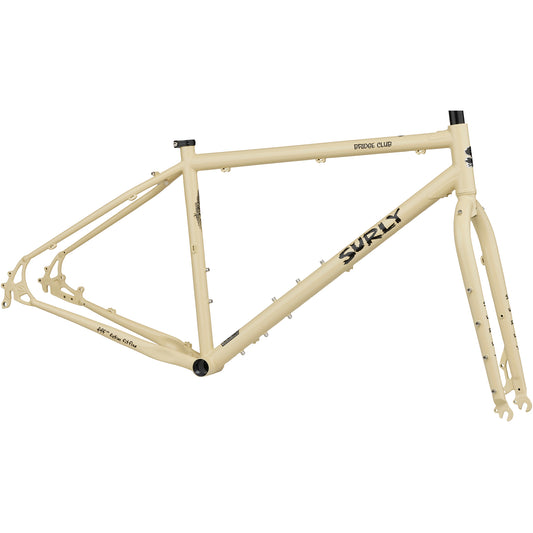 Surly Bridge Club frameset Whipped Butter side view