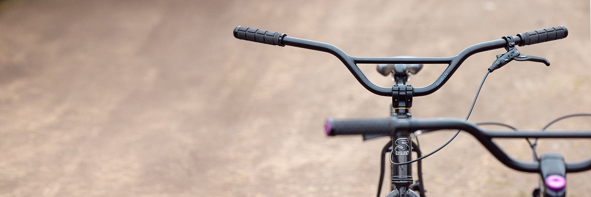 Surly Handlebars on Surly Bikes outside