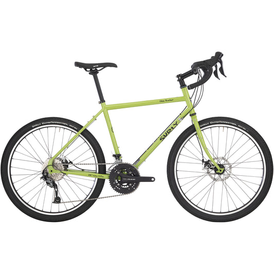 Surly Disc Turcker 26" Bike Pea Lime Soup side view