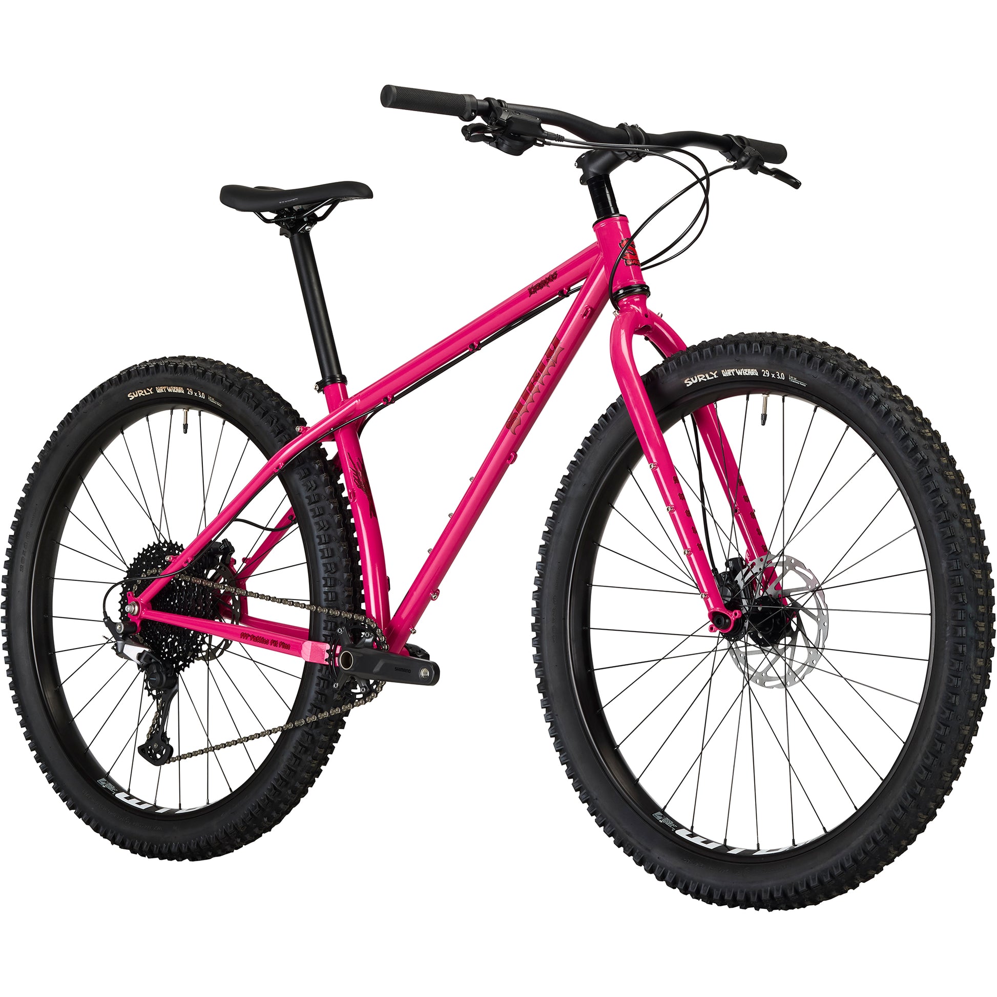 Surly Krampus Bike Prickly Pear color front three-quarter view