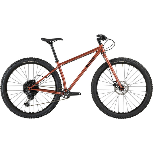 Surly Krampus rigid mountain bike copper side view