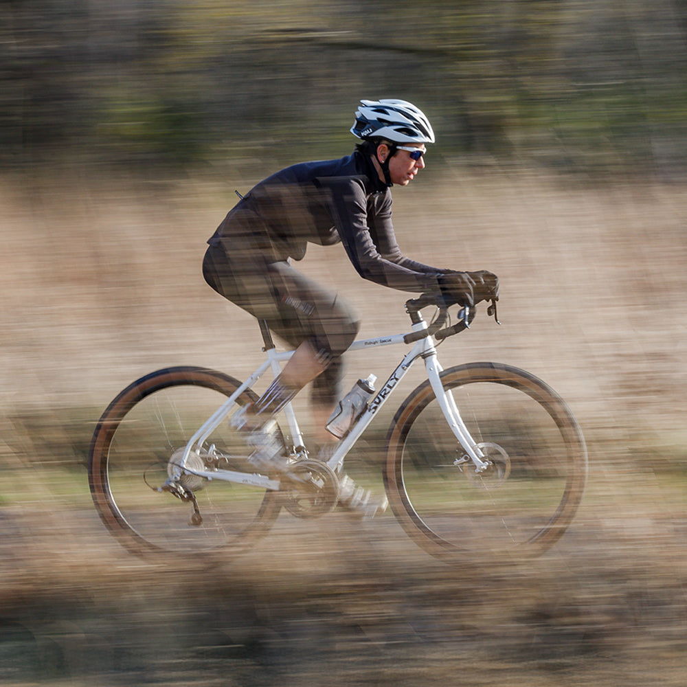 Person riding Surly Midnight Special