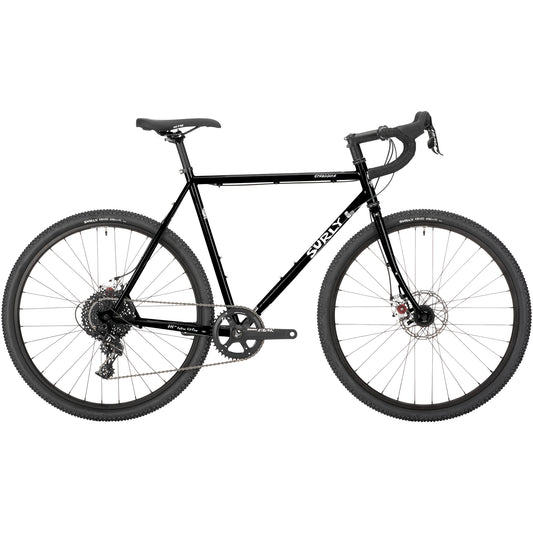 Surly Straggler 650b bike Black side view
