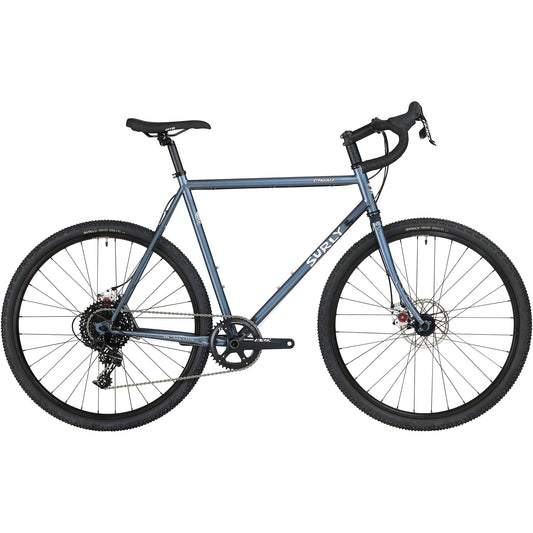 Surly Straggler 650b bike Cold Steel Blue side view
