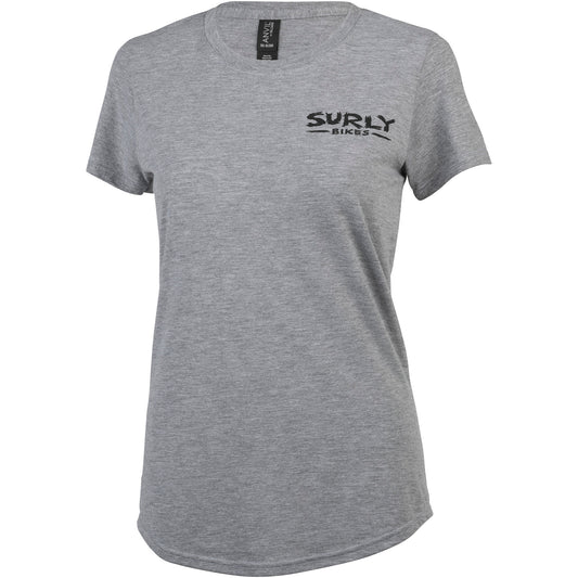 Surly Ultimate Frisbee Tshirt - Women's, grey, front